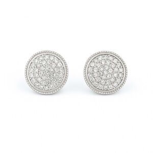 Elegant Silver Clip-On Earrings